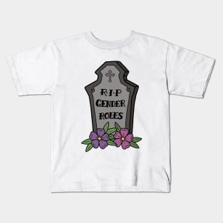 RIP Gender Roles Kids T-Shirt